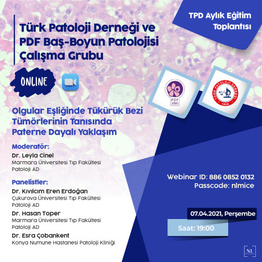 The Turkish Society of Pathology and Federation of Turkish Pathologhy Societies Head and Neck Pathology Working Group