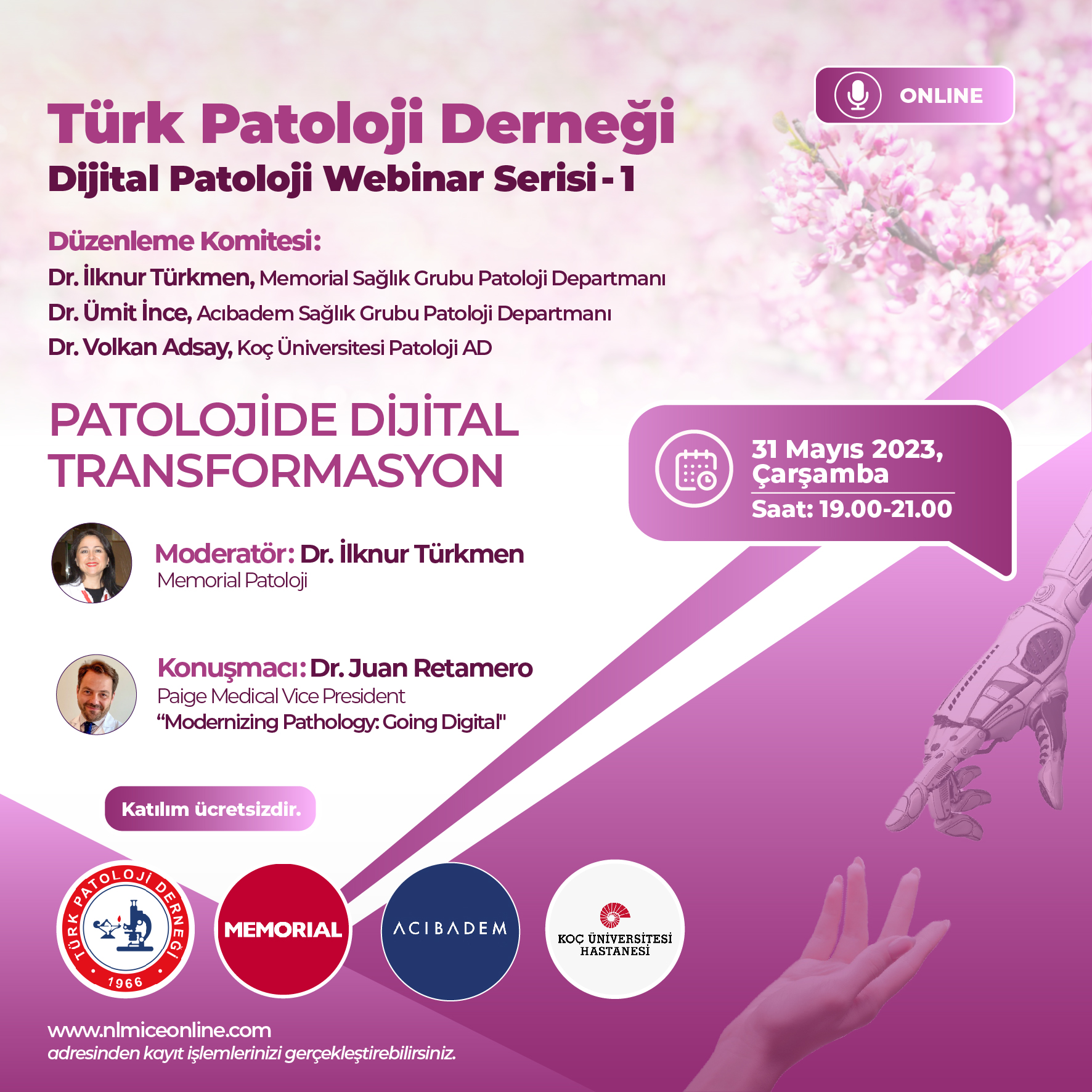 Dijital Patoloji Webinar Serisi-1 Patolojide Dijital Transformasyon