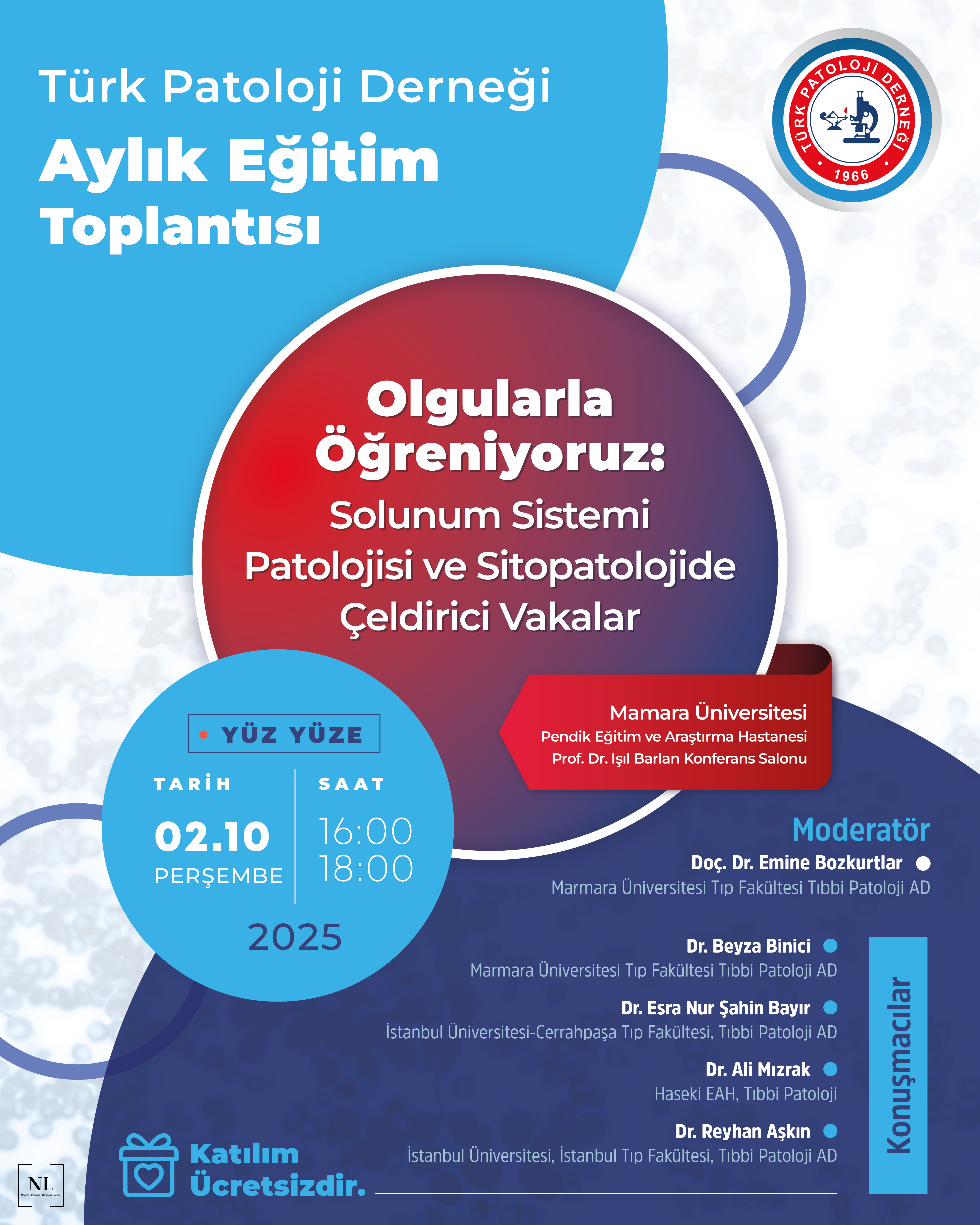 Olgularla Öğreniyoruz: Solunum Sistemi Patolojisi ve Sitopatolojide Çeldirici Vakalar