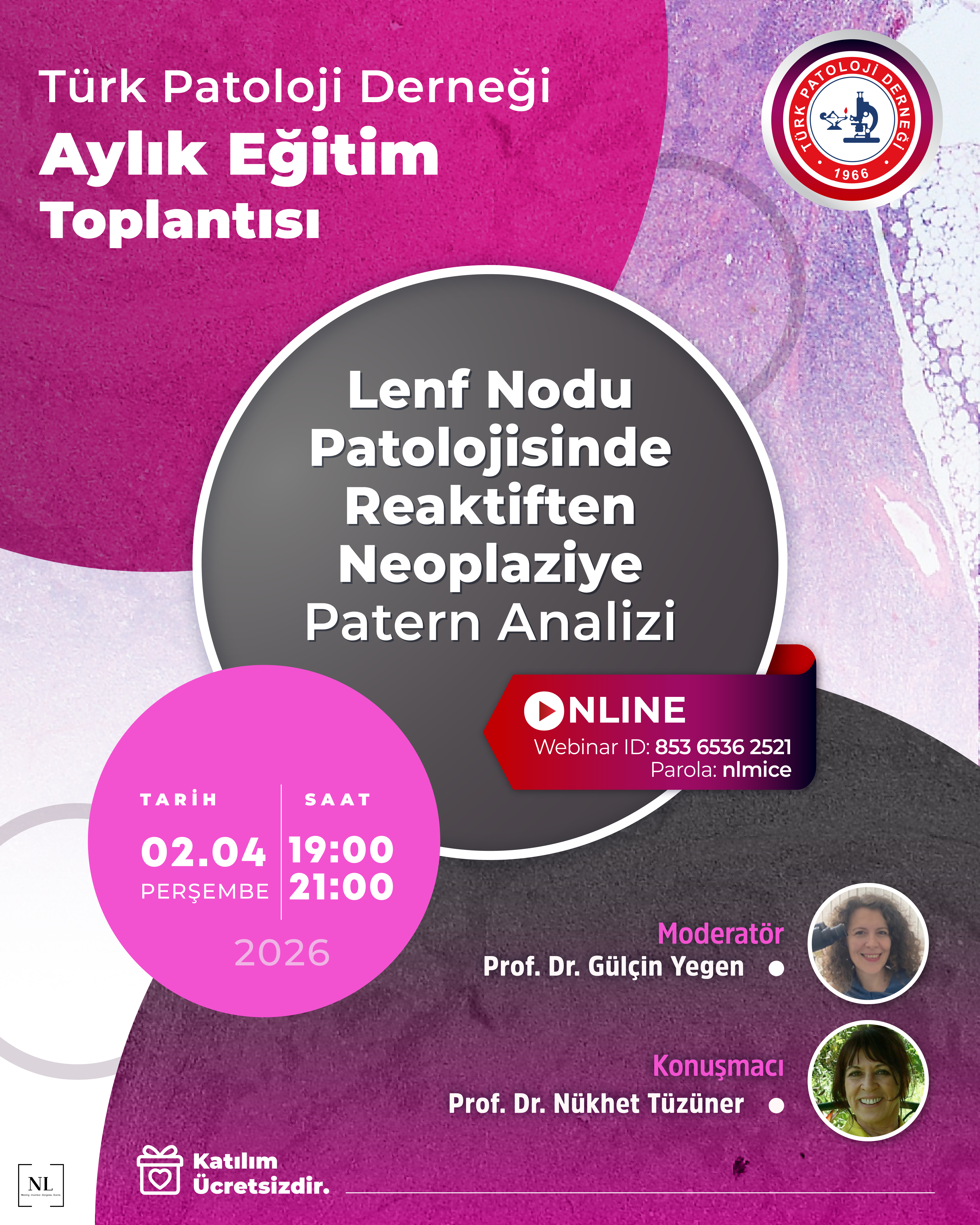 Lenf Nodu Patolojisinde Reaktiften Neoplaziye Patern Analizi